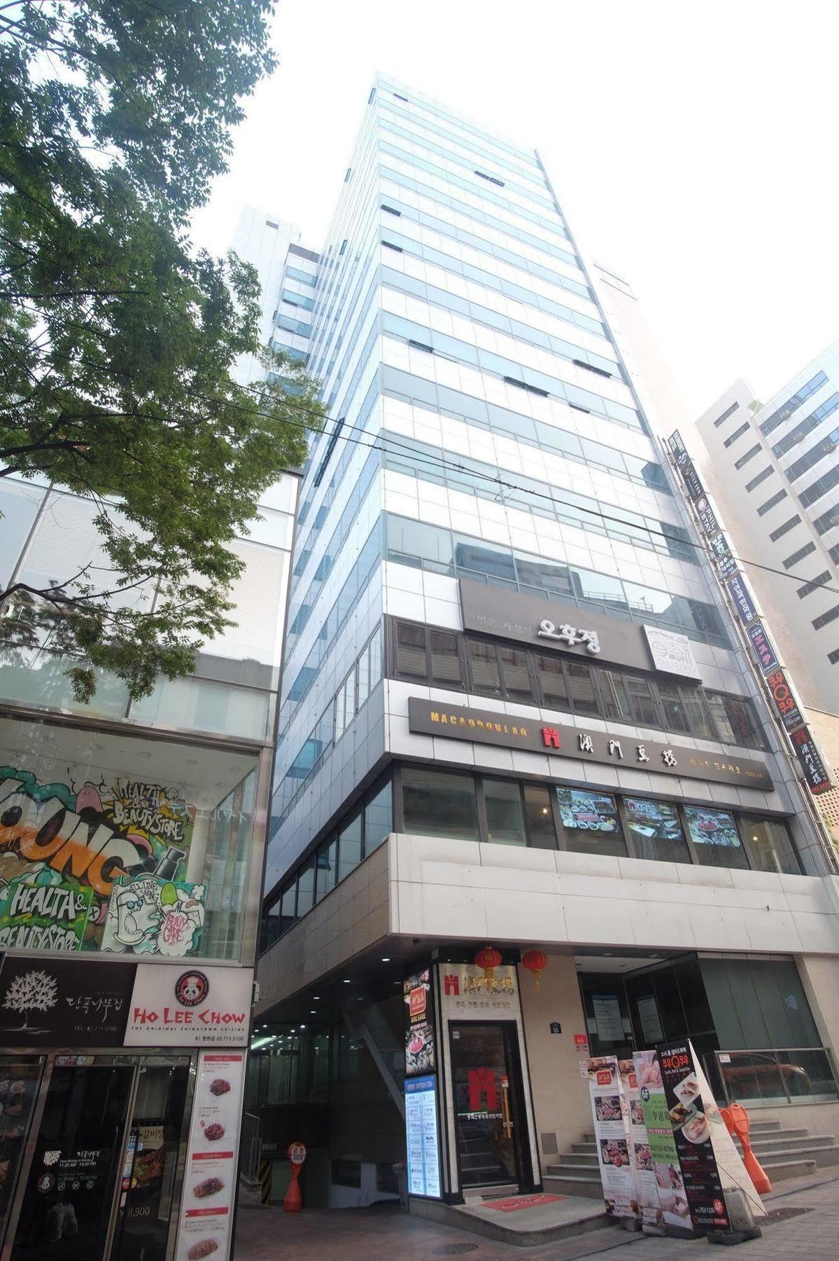 Ekonomy Hotel Myeongdong Central Seul Exterior foto